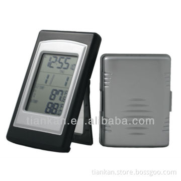 Wireless Digital Thermometer with Alarm Clock